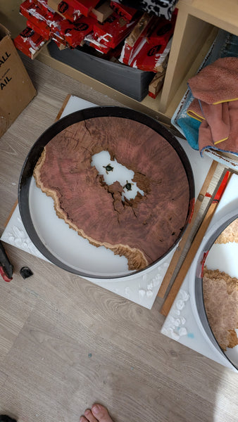 Made to Order Lazy Susan with Ocean and marine life